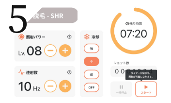 出力は分かりやすいレベル表記